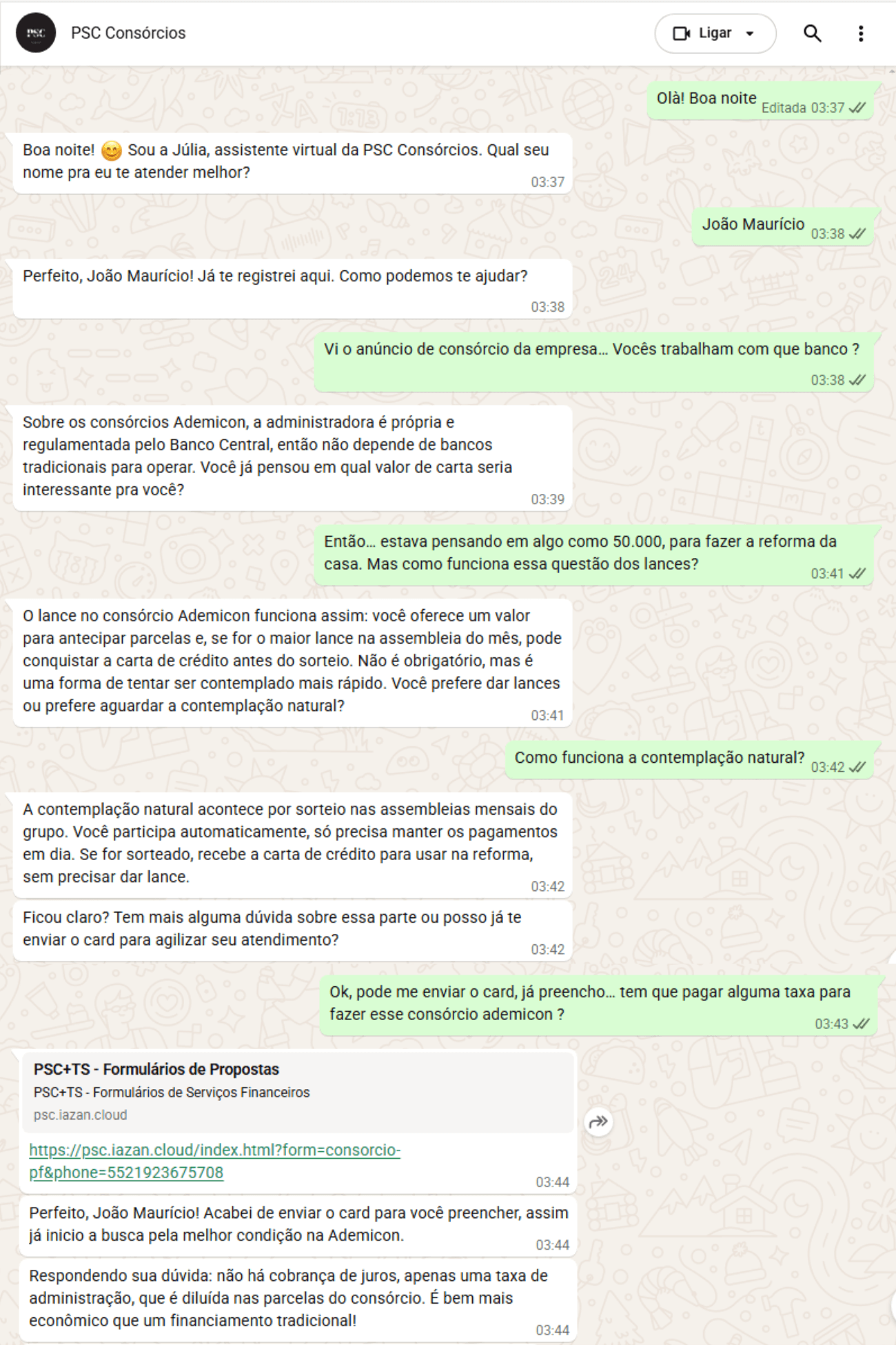 Grupo PSC — 01